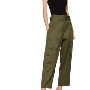DRAE Khaki Wool Pocket Trousers 
Avant-Garde-SOLD OUT Sz.S